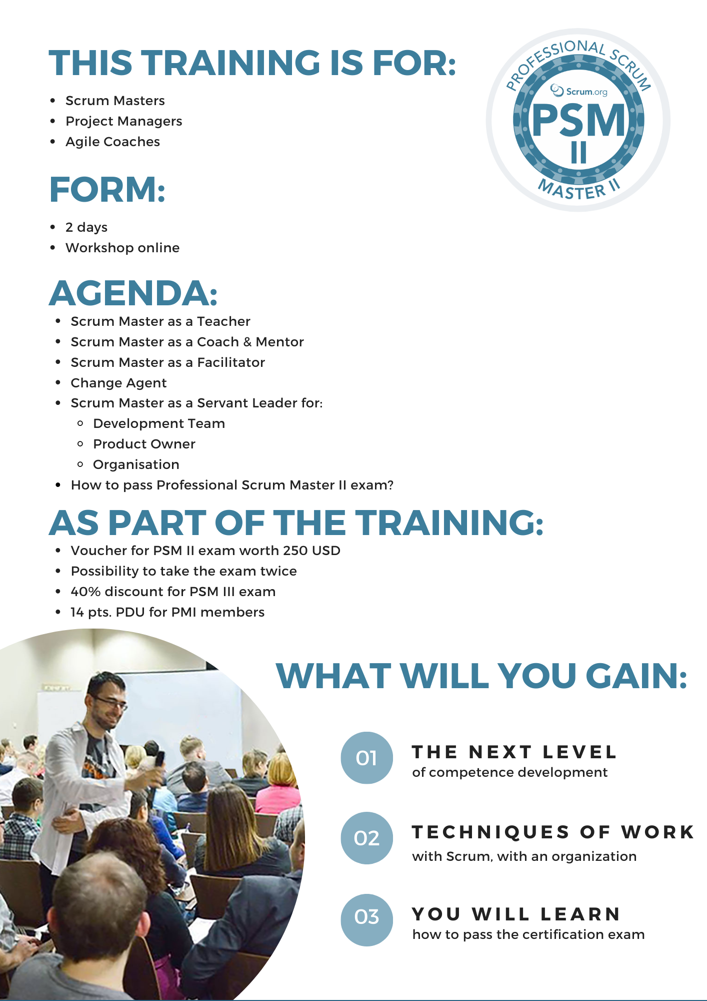 Professional Scrum Master II